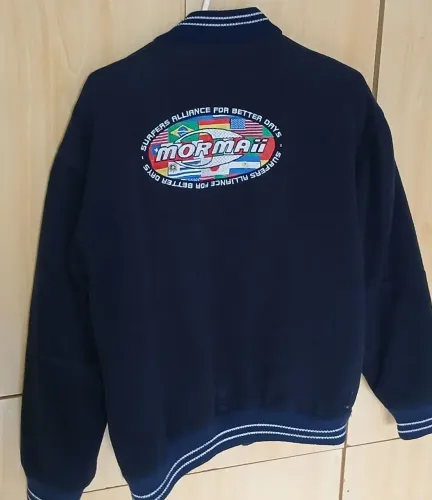 Jaqueta blusão vintage original MORMAII, raridade da copa do mundo de 2002 (24 anos)