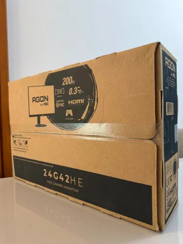 Monitor Gamer G4 24" 180Hz, 24G4/P, 0,5ms IPS, com Ajuste de Altura