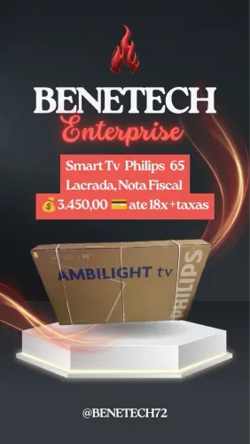 Smart Tv Philips Ambilight 65 (Lacrada)