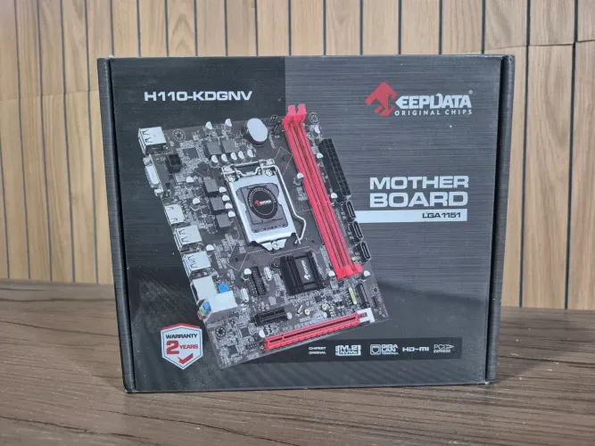 Kit i3 7G + Placa-Mãe Keepdata H110-KDGNV