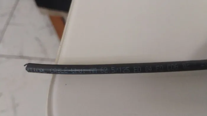 Fibra óptica 62.5/125 4f