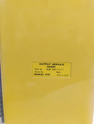 Módulo De Saída Fanuc A03B-0801-C117 Oa16D 16Pt Ac