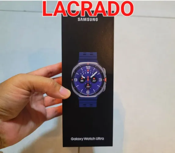 Relógio Galaxy Watch ULTRA (LACRADO) 2025  Nota 01 Ano Garantia 