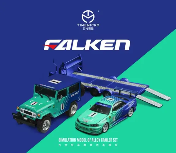 Nissan skyline r34 jeep e reboque Falken