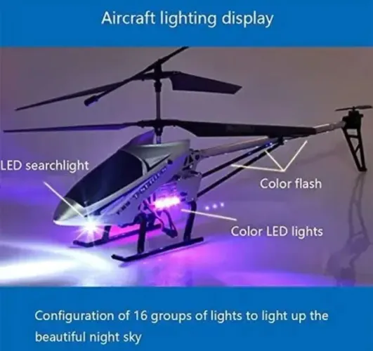Helicóptero de controle remoto de grande porte