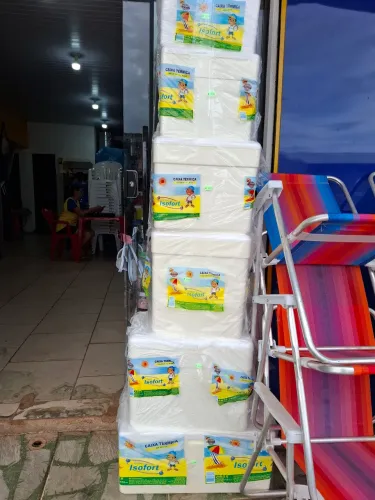 Caixas de isopor