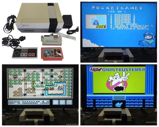 NES Nintendinho+jogos