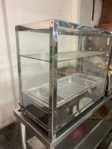 Estufa para cachorro quente nova a gás