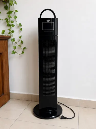 VENTILADOR DE TORRE ARNO EOLE - PRETO
