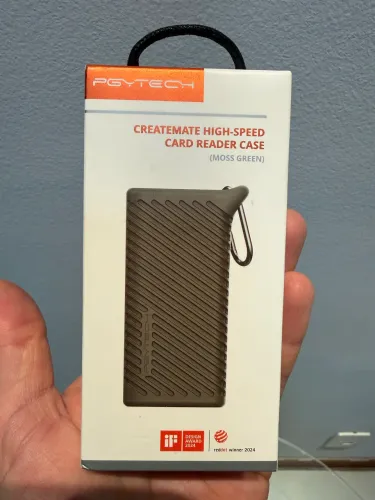 Leitor E Case De Cartão Sd Pgytech Createmate High-speed 4.0