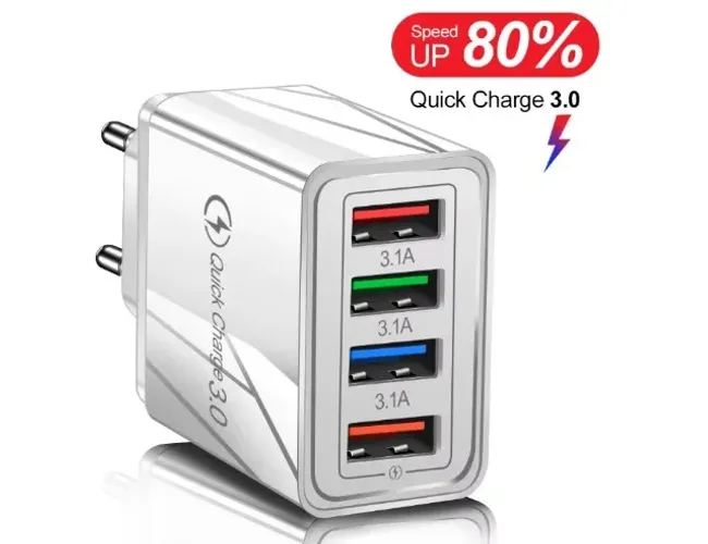 Carregador Rapido Multiporta Usb Tipoc Universal