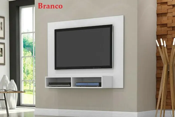 Belo Painel p/ TV até 47'' modelo Mônaco = Frete e montagem grátis.