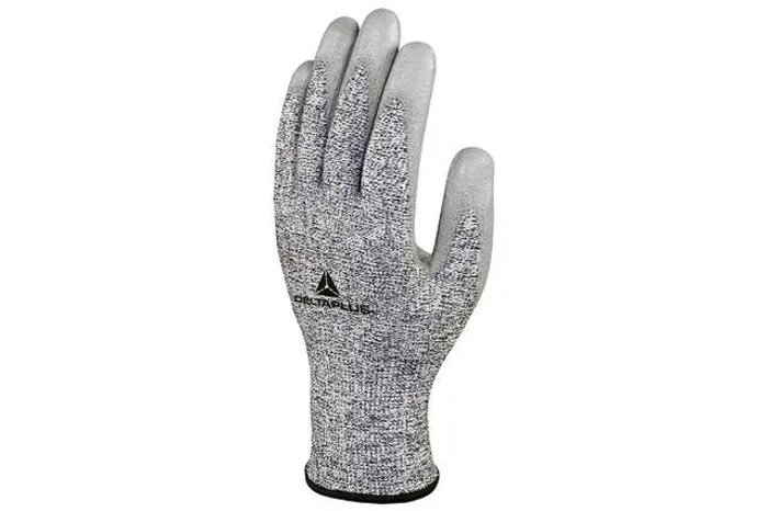 Luva de fibra Econocut Venicut58 Cinza TAM 09(G) Deltaplus