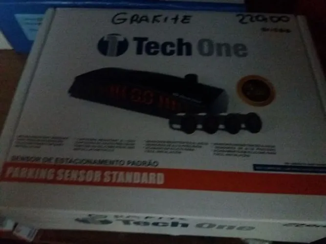 Sensor de estacionamento grafite tech one 