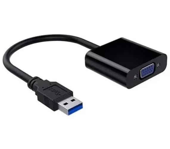 Cabo Conversor Adaptador Usb 3.0 X Vga Femea Multi-tela Extensor Tela