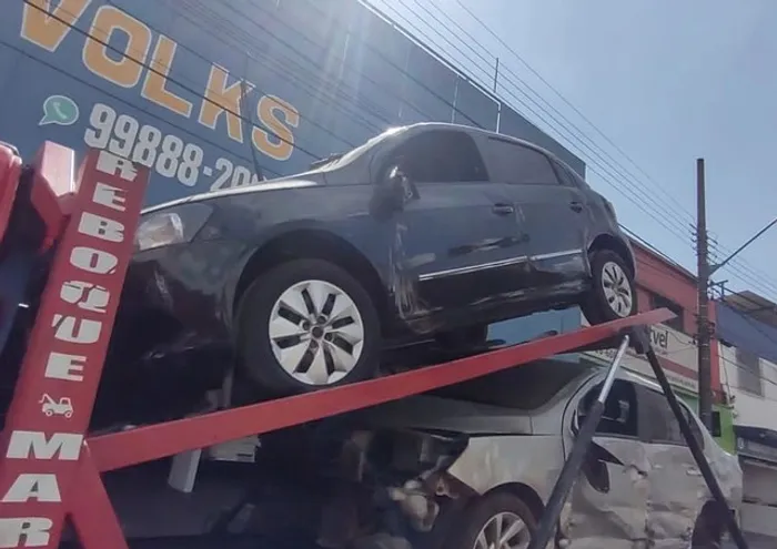 Sucata Gol G6 2014 para retirada de peças