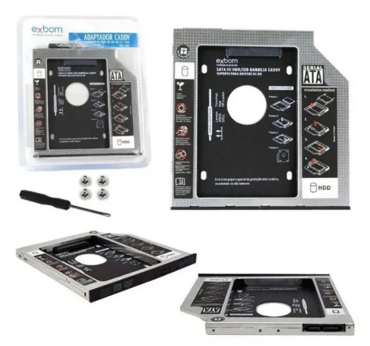 Adaptador Caddy De 12.7mm Bandeja Interna