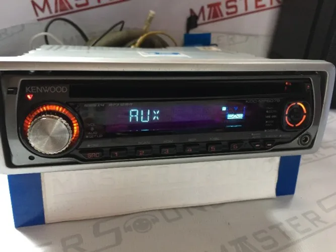 cd radio kenwood kdc-mp6078 original linha chevrolet c/bluetooth interno mp3 funcionando