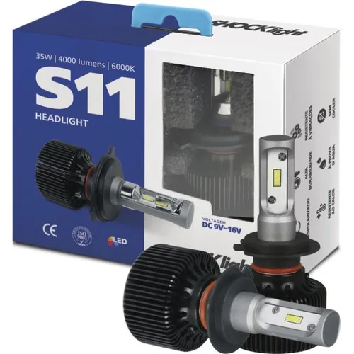 Lâmpada Ultraled Shocklight S11 H7 6000k 12v 32w 8000lm