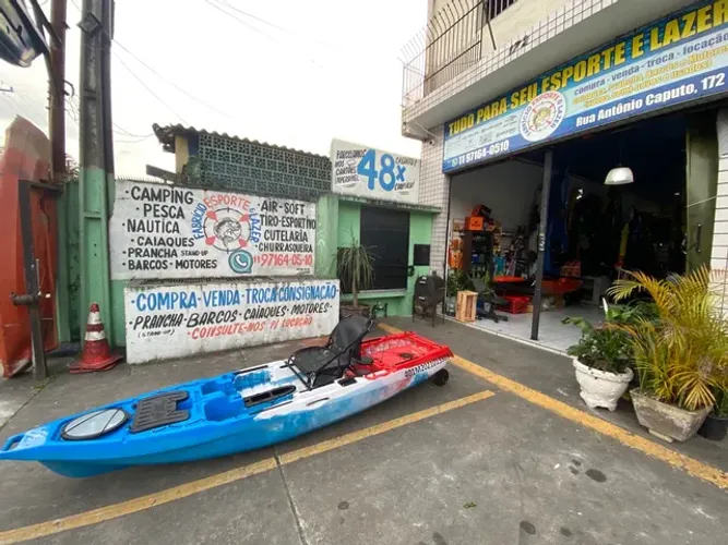 Caiaque milha náutica Iron documentado para motor avalio trocas e parcelo 