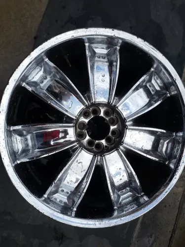 Roda aro 20 palitada cromada multi furos 5x100 e 5x114 jogo usado 