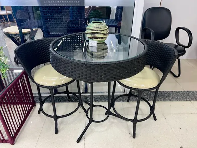 Bistrô baixo ou alto + 2 banquetas 1190