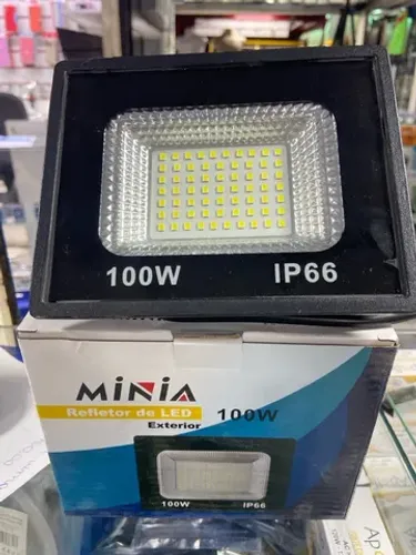 Kit 5 Refletor 100w IP66 1 Garantia.