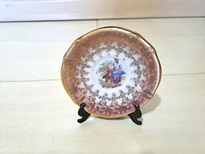 Prato Decorativo Porcelana Pátria - 541 PA HandGemalt