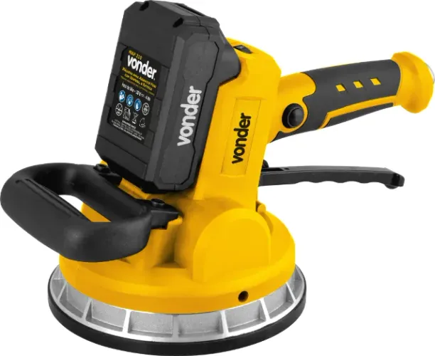 Máquina para assentar piso a bateria, com ventosa, 20 V, MAP 210, VONDER 
