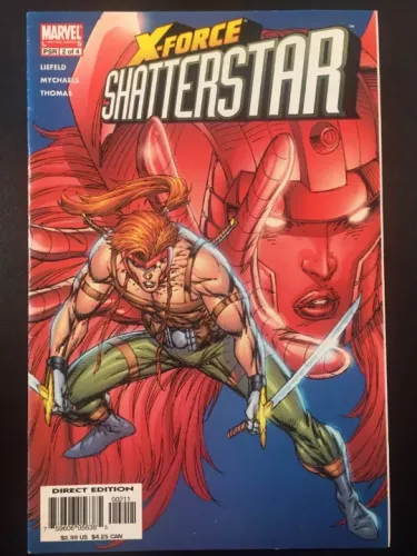 Shatterstar #2 X-Force Minissérie Marvel Importado