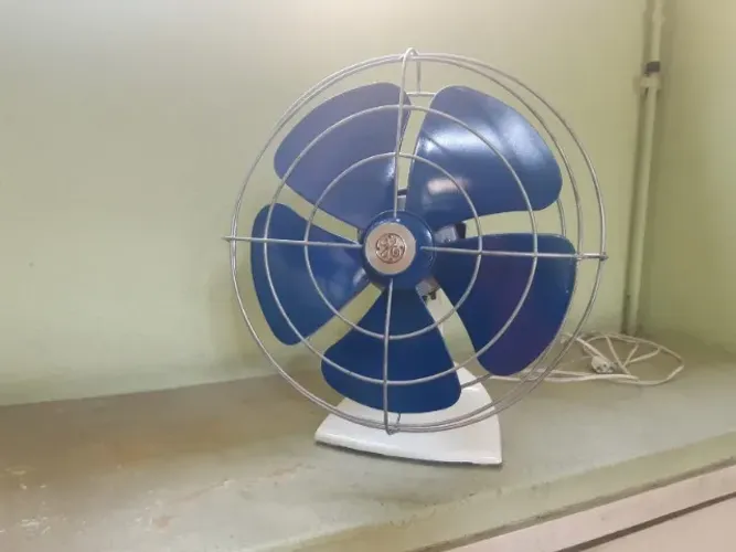 Ventilador General Electric antigo anos  60/70