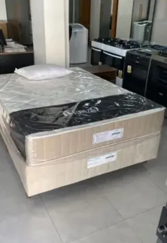 Cama box casal padrão molas ensacadas ( LANCAMENTO ) NOVINHA