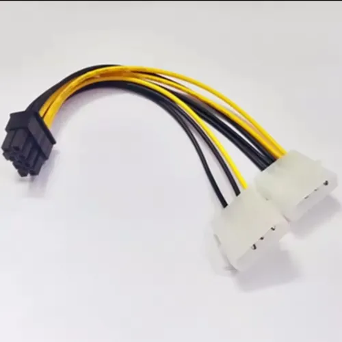 Cabo adaptador placa de vídeo Molex P/ 8 pinos