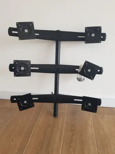 Suporte para 6 monitores