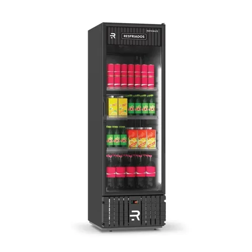  Visa Cooler porta vidro 570L total preto Nova 