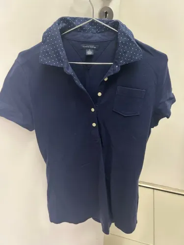 Camisa Polo Tommy Hilfiger Azul M