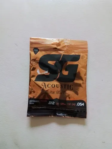 Encordoamento violao aço 012 Fósforo bronze SG