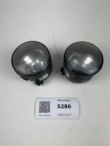 Par De Farol de Milha Nissan Tiida 2012