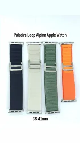 Pulseira Apple Watch 38 40 mm Alpina Trail