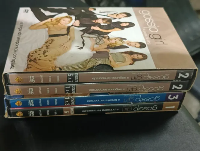 Gossip Girl - A 2 e 3 primeiras temporadas completas em DVD