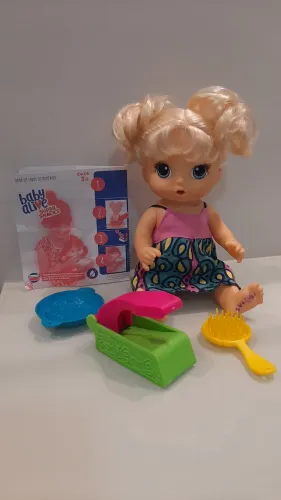Boneca Baby Alive adoro macarrão