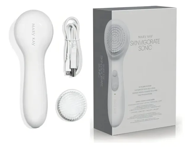 Escova de limpeza facial Mary Kay Skinvigorate Sonic 