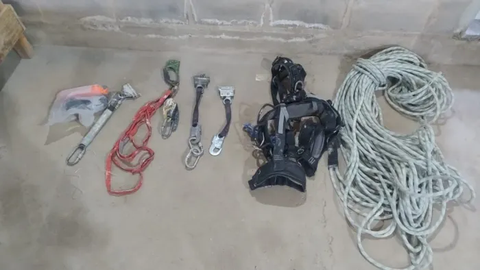 Equipamentos de segurança para trabalho em altura