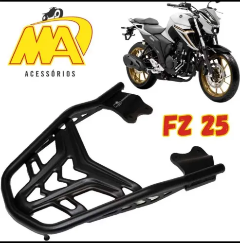Bagageiro suporte de baú para Fz25 2018 à 2025 