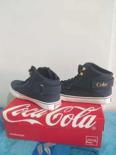 Tênis Coca-Cola Envy Denim - Novo, número 38