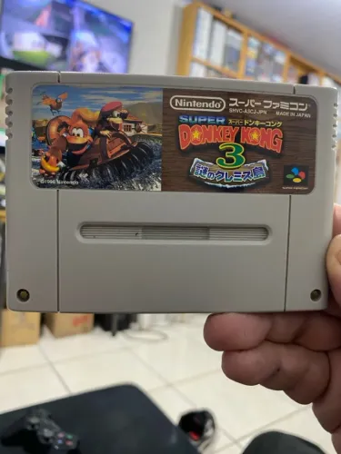 Cartucho Super Nintendo Donkey Kong 3 - Original