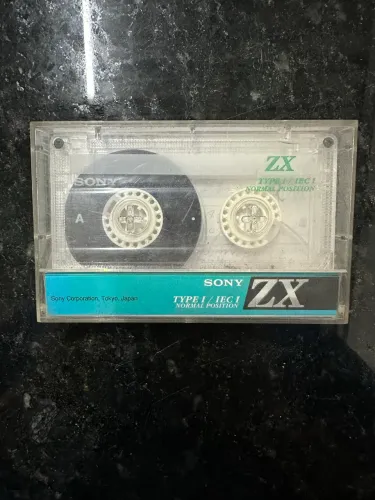 Fita K7 Sony ZX - Type I (Normal Bias)