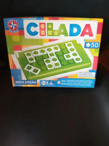 Jogo de Quebra Cabeça Cilada - 50 Desafios