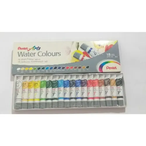 Tinta aquarela Pentel 18 cores LACRADO