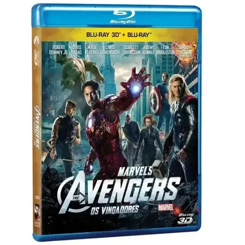 Blu-ray 3D Avengers + Blu-ray convencional